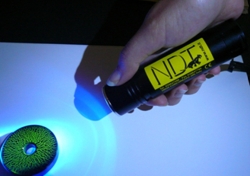 NDT Italiana Blacklight Battery Torch KIT