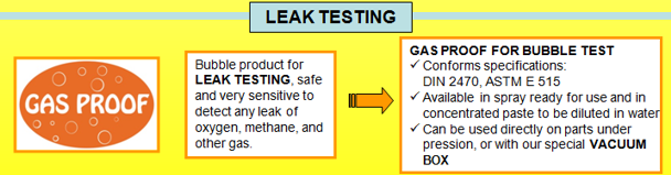 NDT Italiana GAS LEAK DETECTION