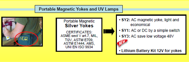 NDT Italiana MAGNETIC YOKES